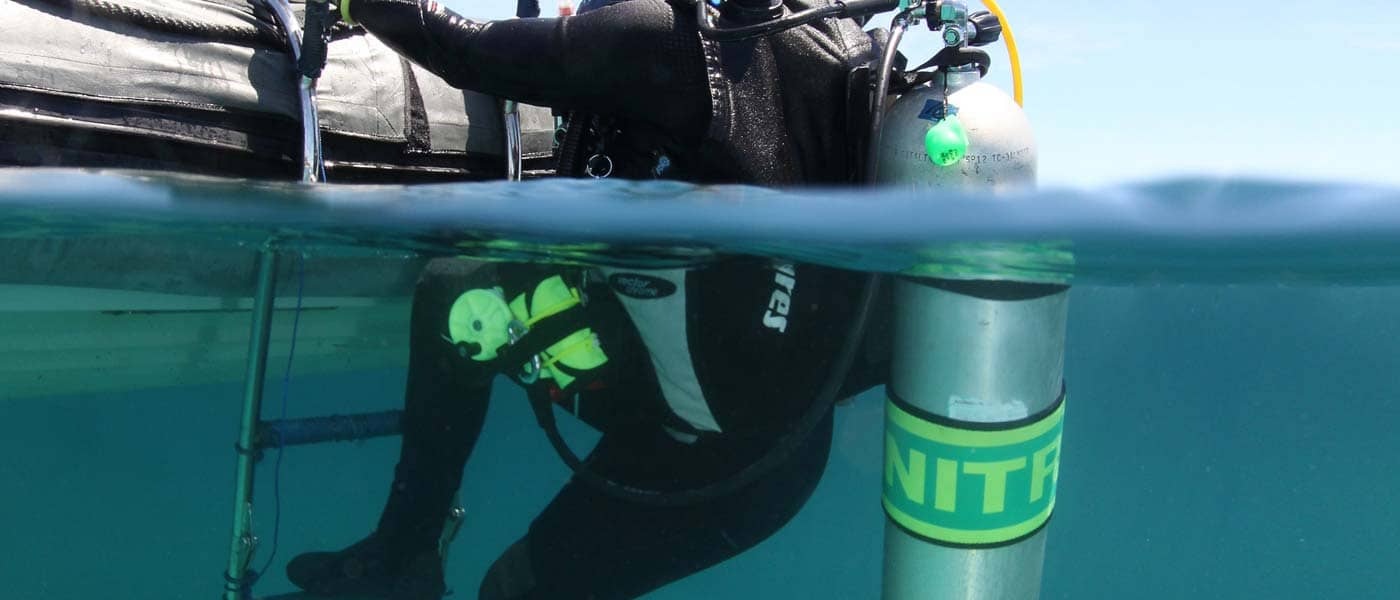 Nitrox scuba diving certification